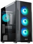 Корпус 2E GAMING Splendor G4301 без БЖ 2xUSB3.0, 1xUSBType-C, 4x120мм ARGB, VGA 415мм, LCS ready, контролер з пультом, TG Side Panel, EATX, чорний