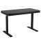 Стіл комп'ютерний 2E СЕ218B-MOTORIZED, регулювання висоти, електропривід 220В, (USB-A/USB-C), 72/120х118x60см, чорний