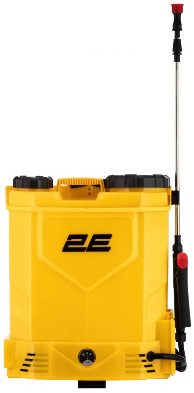 Обприскувач акумуляторний 2E AquaSpray 12LR 12л 12В 1х8А·год 4.5бар 2.9л·хв вольтметр 4.5кг