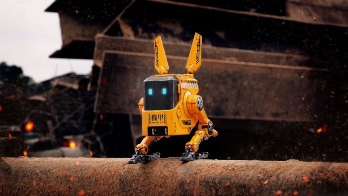 Зарядний пристрій мережевий GravaStar Alpha65 65Вт 2XUSB-C/USB-A, War-Damaged Yellow