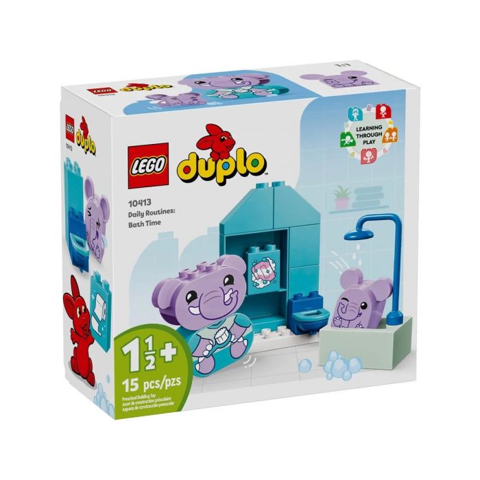 Конструктор LEGO DUPLO Мої перші повсякденні процедури: Час приймати ванну