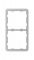 Рамка для вимикача на 2 секції Ajax Frame 2 seats for LightSwitch Vertical