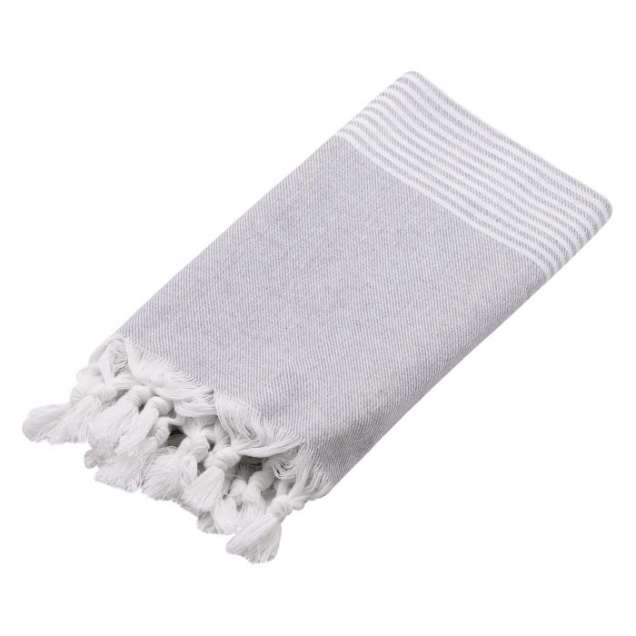 Рушник Ardesto SPA 90х170см, 100% бавовна, сірий