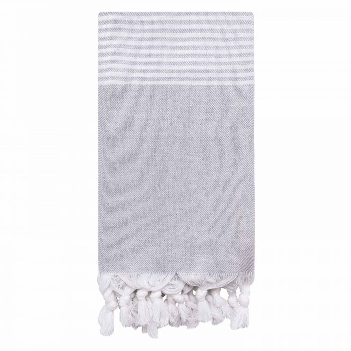 Рушник Ardesto SPA 90х170см, 100% бавовна, сірий