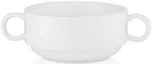 Бульйонниця Ardesto Imola, 10.4см, 250мл, порцеляна, білий