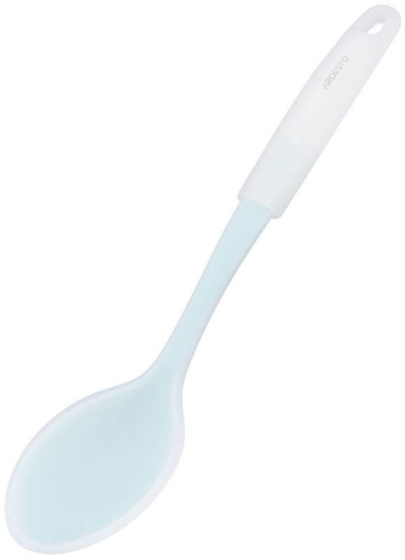 Ложка Ardesto Fresh, 31.2см, силікон, пластик, блакитний