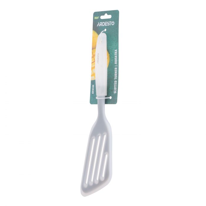 Лопатка Ardesto Fresh, 32см, силікон, пластик, сірий