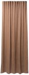 Штора Ardesto 150х270см, мікровелюр, 100% поліестер, шоколад