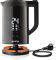 Електрочайник Gorenje 1.7л, подвійні стінки, LED дисплей, Strix контроль, чорний