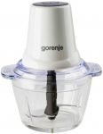 Подрібнювач Gorenje, 400Вт, чаша-1000мл, скло, білий