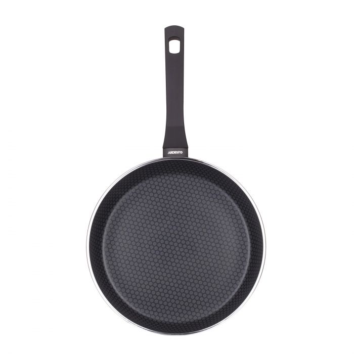 Сковорода глибока Ardesto Gemini Salerno, 28см, алюміній, чорний