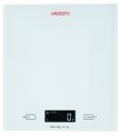 Ваги Ardesto кухонні, 5кг, AAAx2 в комплекті, скло, білий