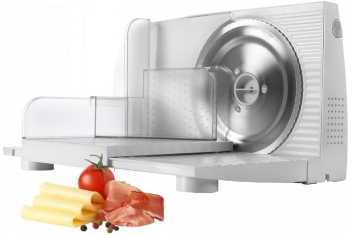 Скиборізка Gorenje, 100Вт, лезо-нержавіюча сталь, діаметр ножа-170мм, корпус-пластик, білий