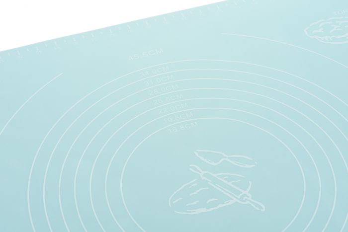 Килимок для випікання Ardesto Tasty baking, 50х60см, силікон, блакитний