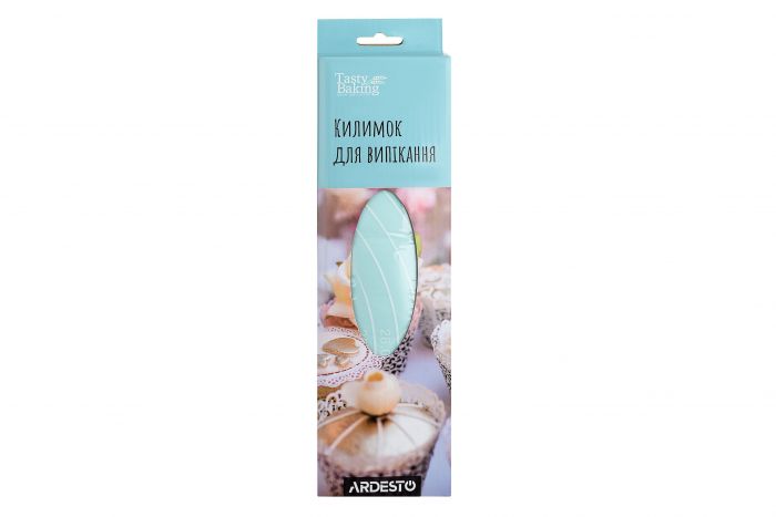 Килимок для випікання Ardesto Tasty baking, 50х60см, силікон, блакитний