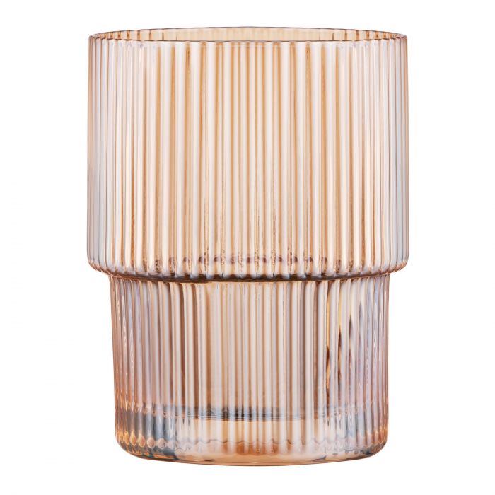 Набір склянок низьких ARDESTO 200мл, 2шт, скло, золотистий