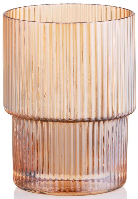 Набір склянок низьких ARDESTO 200мл, 2шт, скло, золотистий