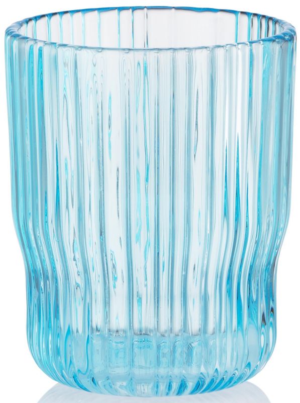 Набір склянок низьких ARDESTO 300мл, 2шт, скло, блакитний