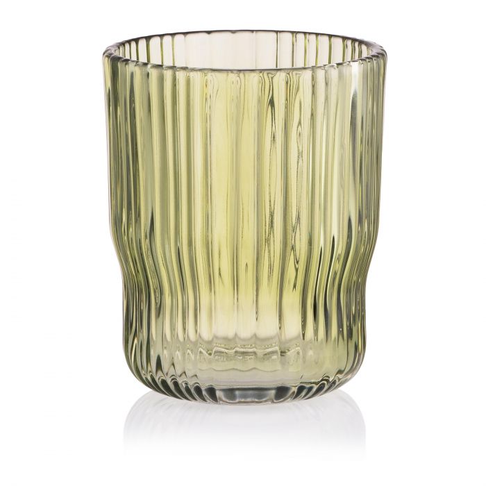 Набір склянок низьких ARDESTO 300мл, 2шт, скло, зелений