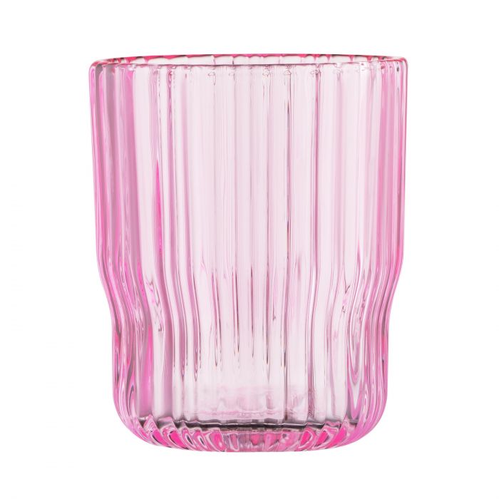 Набір склянок низьких ARDESTO 300мл, 2шт, скло, рожевий