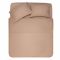 КПБ 2.0сп Ardesto Mix&Match, підковдра 200х220см, простирадло 240х260см, наволочки (2) 50х70см, 100% бавовна, сатин, бежевий