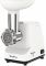 М'ясорубка Moulinex, 1400Вт, 1.7кг/хв, 2 решітки, насадка для ковбас, пластик, білий