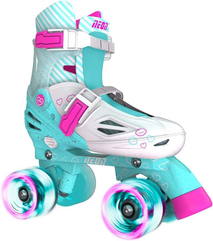 Роликові ковзани Neon Combo, розмір 34-37, бірюзовий