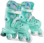 Роликові ковзани Yvolution Twista, розмір 24-28, салатовий