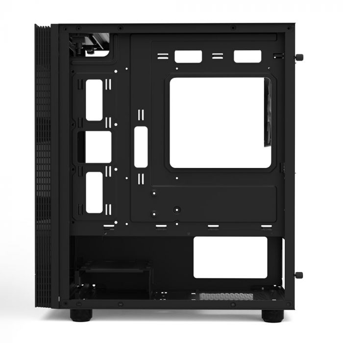 Корпус Zalman T4 Plus без БЖ, 2xUSB3.0, 1xUSB2.0, 1x120мм ARGB, VGA 320мм, LCS ready, TG Side Panel, mATX, чорний