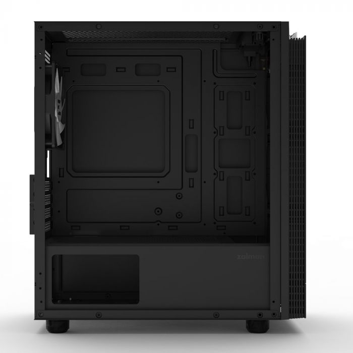 Корпус Zalman T4 Plus без БЖ, 2xUSB3.0, 1xUSB2.0, 1x120мм ARGB, VGA 320мм, LCS ready, TG Side Panel, mATX, чорний