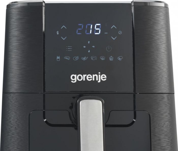 Мультипіч Gorenje 1350Вт, чаша-5.4л, сенсорне управл., 8 авто. програм, пластик+метал, чорний