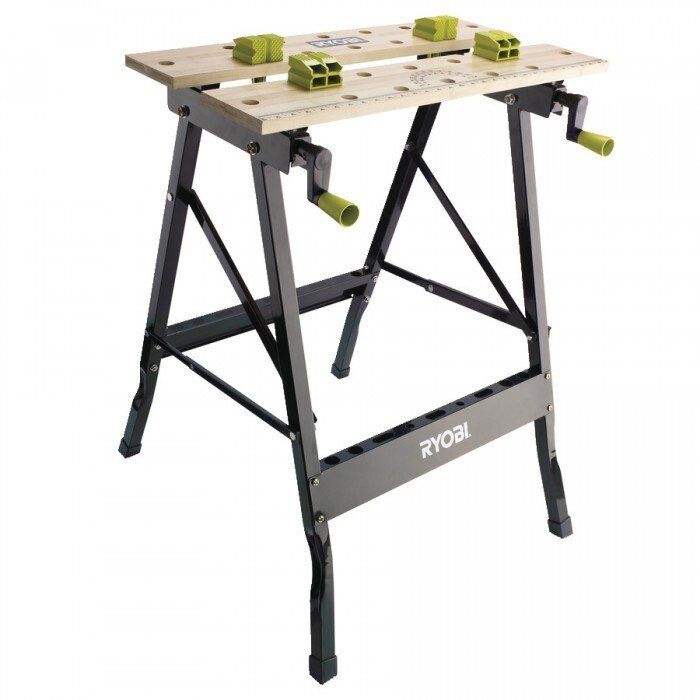 Верстак складаний Ryobi RWB01 605x120x180мм навантаження до 100кг 6кг