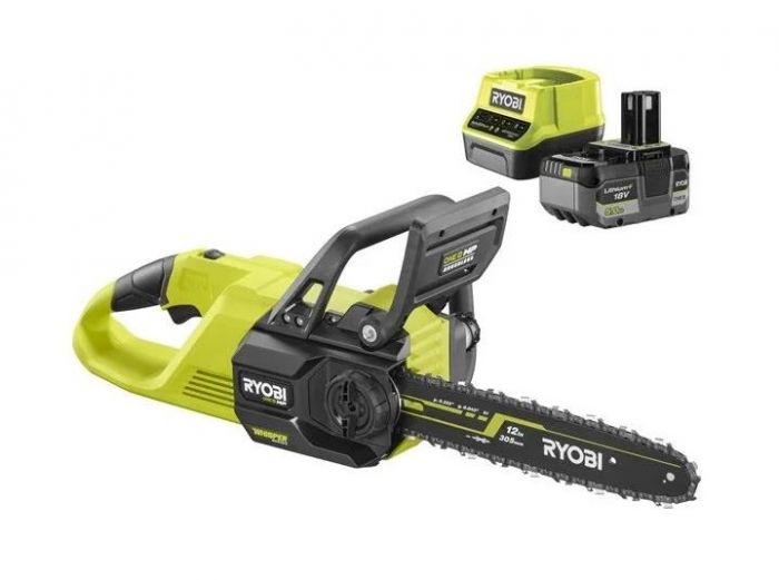 Пила ланцюгова акумуляторна Ryobi ONE+ HP RY18CSX30A-150 18В акб 1х5А·год ЗП 30см 3.2кг