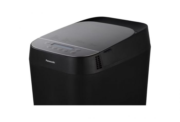 Хлібопічка Panasonic 700Вт, програм-18, макс.ваг -1кг, форма-круг, пластик, чорний
