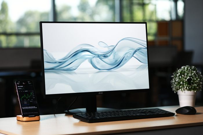 Монітор 2E 23.8" E2424B D-Sub, HDMI, VA, 100Hz, FreeSync
