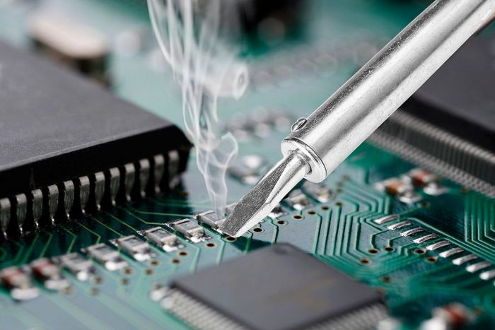 Паяльник електричний Neo Tools 60Вт 450°C нікельована мідь