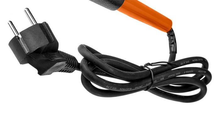 Паяльник електричний Neo Tools 60Вт 450°C нікельована мідь