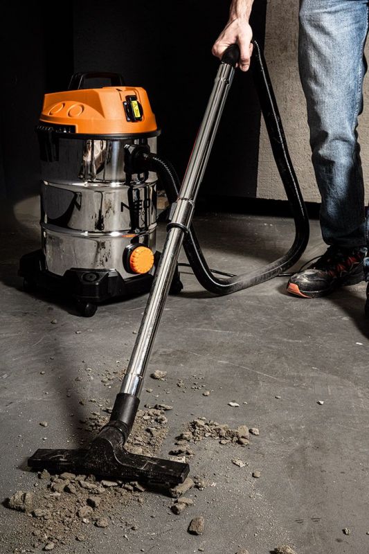 Пилосос професійний Neo Tools 1400Вт 18 кПа контейнер 30л HEPA колеса 5.92кг