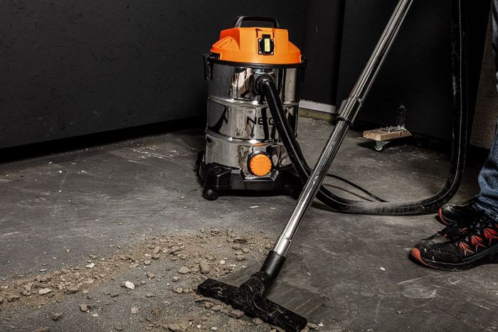 Пилосос професійний Neo Tools 1400Вт 18 кПа контейнер 30л HEPA колеса 5.92кг