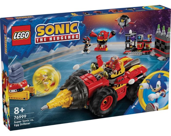 Конструктор LEGO Sonic the Hedgehog Супер Сонік проти Яйця-бурильника