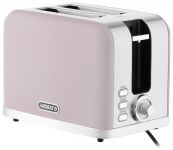 Тостер Ardesto T-F500L, 800Вт, метал, 2 слоти, ліловий+сріблястий