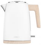 Електрочайник Ardesto EKL-F420WWD, 1.7л, метал, мат, Strix, білий