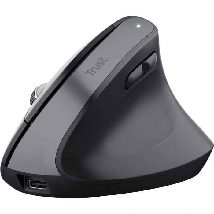 Миша Trust Bayo + Ergonomic, BT/WL/USB-A, чорний