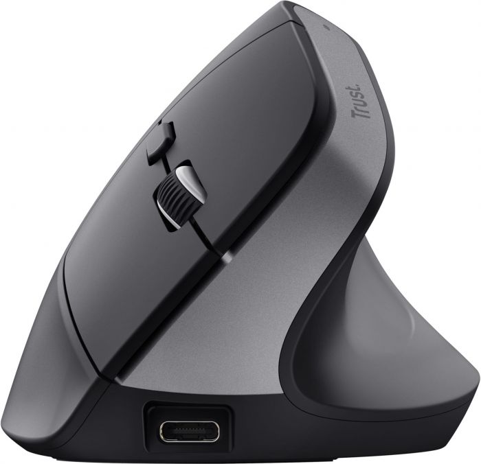 Миша Trust Bayo + Ergonomic, BT/WL/USB-A, чорний