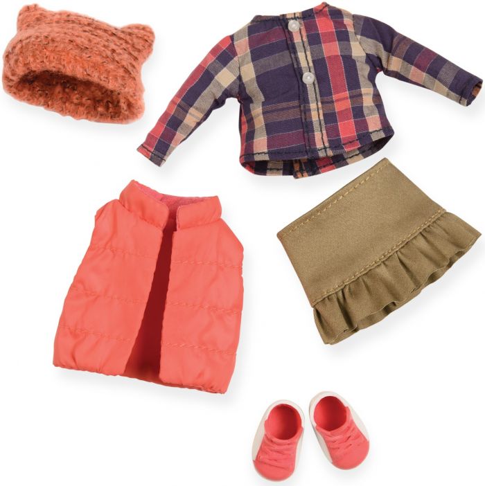 Набір одягу для ляльок 15см LORI Пуховий жилет