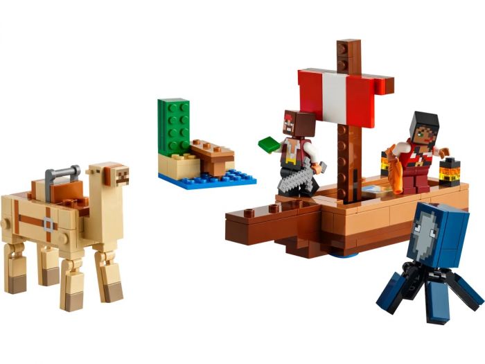 Конструктор LEGO Minecraft Подорож на піратському кораблі