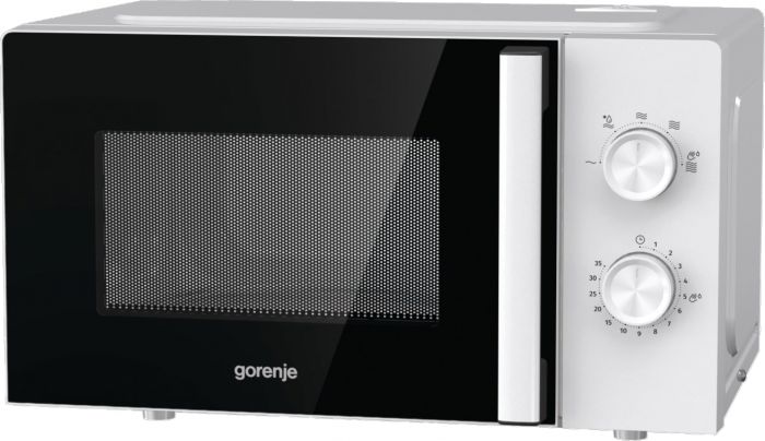Мікрохвильова піч Gorenje, 20л, мех. керув., 800Вт, білий