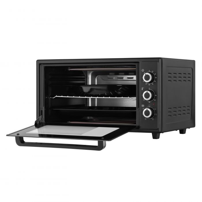 Піч електрична ARDESTO, 48л, 1600Вт, механіч., конвекція, рожен, чорний