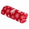 Плед Ardesto Christmas Fleece 130x160см, 100% поліестер, засніжені ялинки