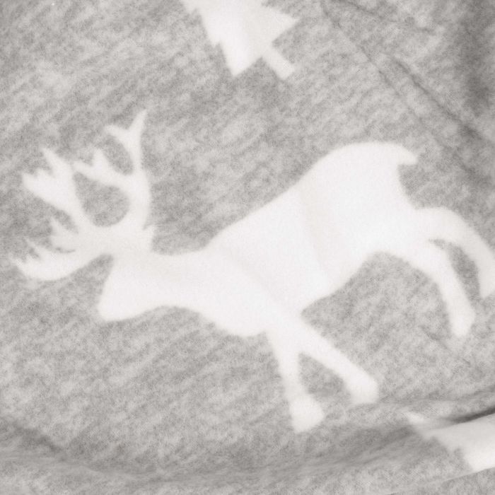 Плед Ardesto Christmas Fleece 130x160см, 100% поліестер, олені